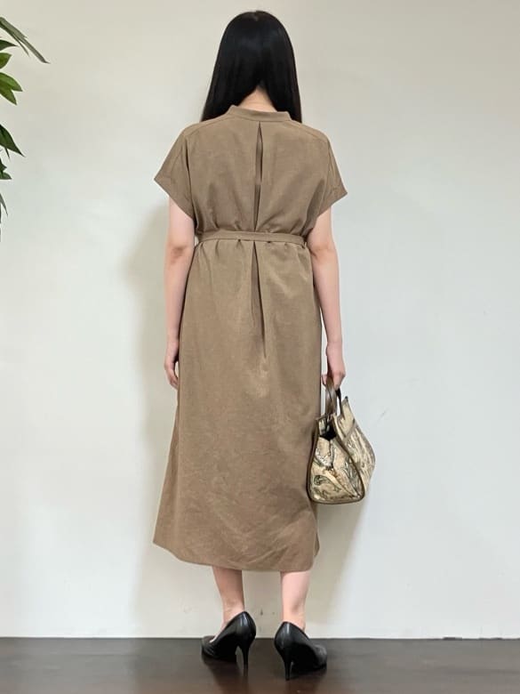 カレンさんの「UNTITLED｜【UV/はっ水】リラククールワンピース」を使ったコーディネート