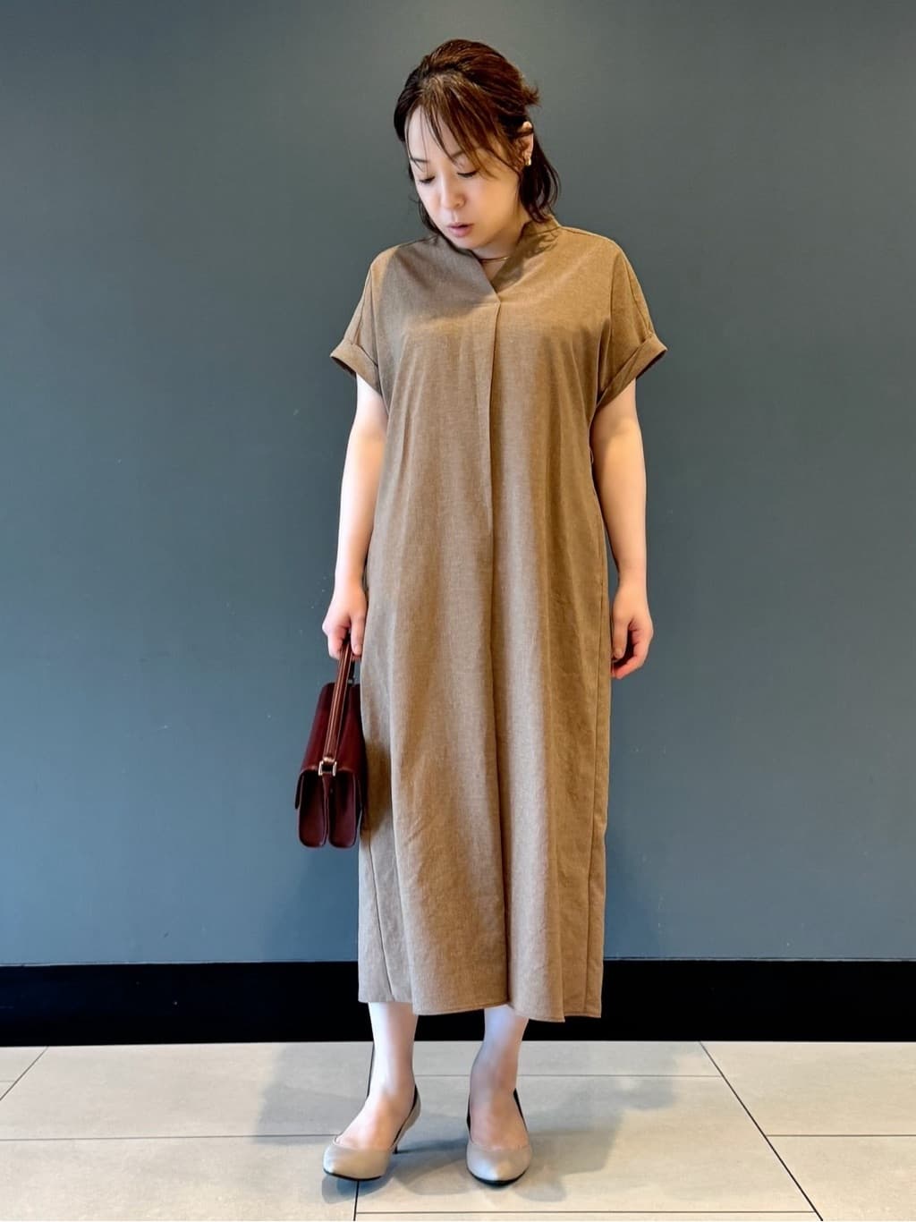 yukiさんの「UNTITLED｜【UV/はっ水】リラククールワンピース」を使ったコーディネート