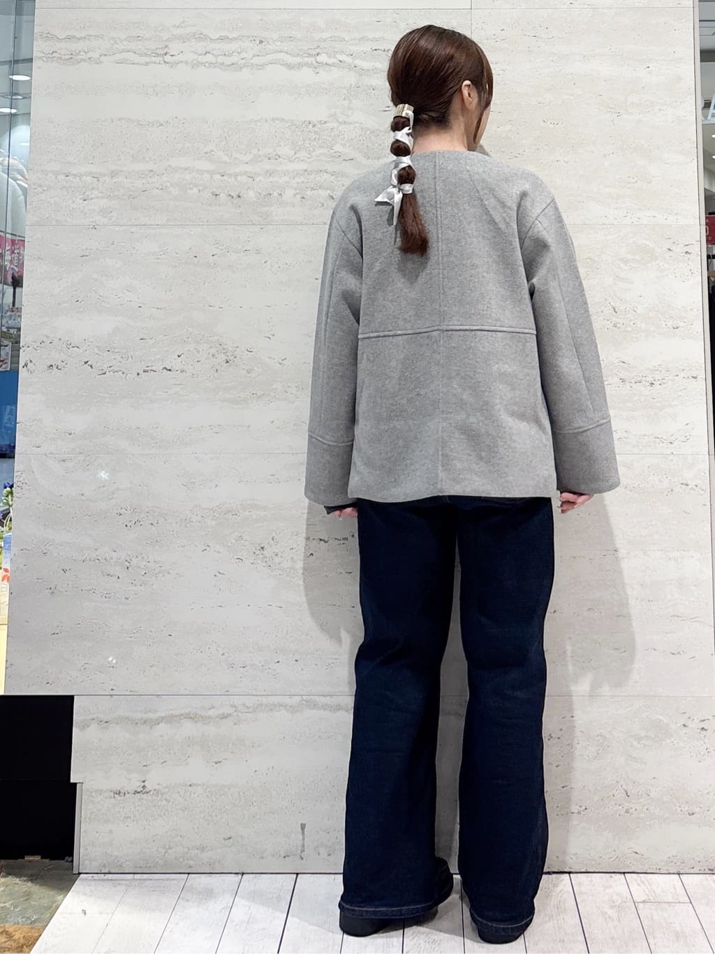 かほさんの「OPAQUE.CLIP｜フロッキーチュールトップス【洗濯機OK】」を使ったコーディネート