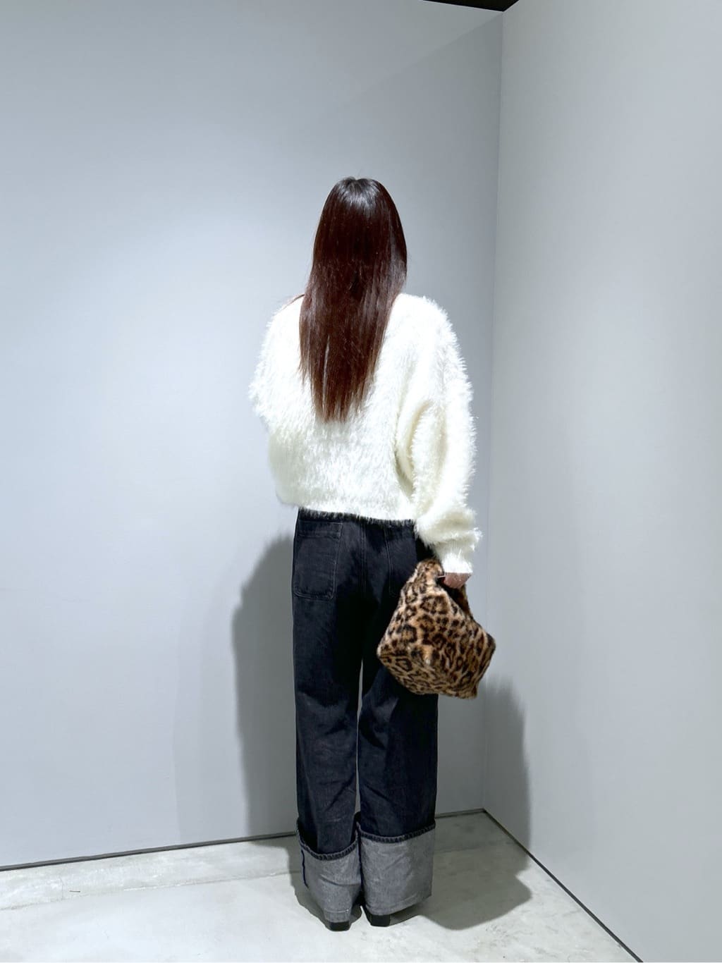 Renoさんの「INDIVI｜ロールアップデニム」を使ったコーディネート