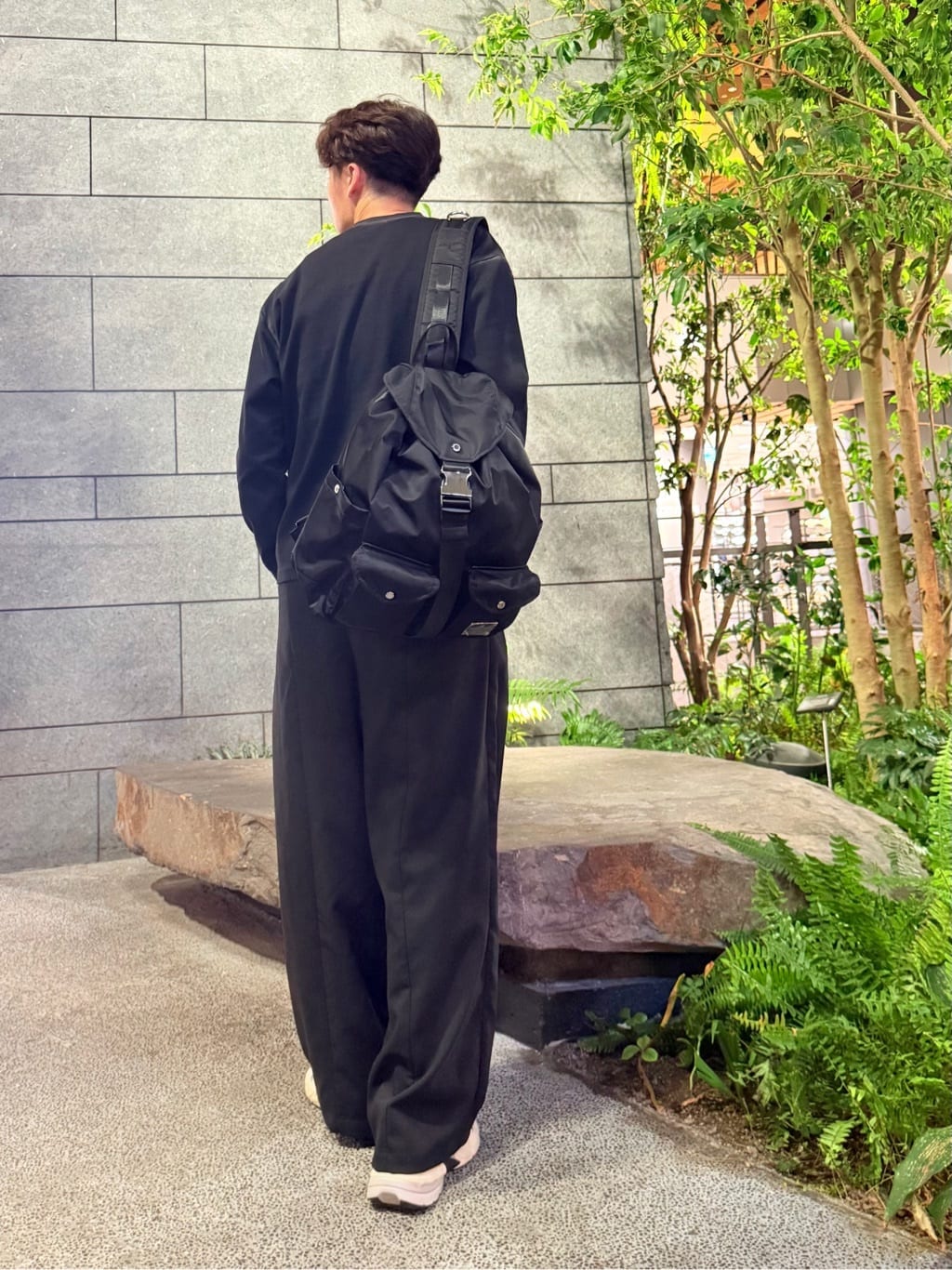 HARUさんの「tk.TAKEO KIKUCHI｜グランパバギースラックス」を使ったコーディネート