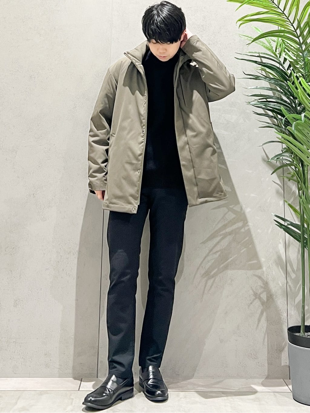 SHI-MAさんの「THE SHOP TK｜【3WAY】中綿ライナー付き カルゼコート　洗濯機OK/ON・OFF対応」を使ったコーディネート