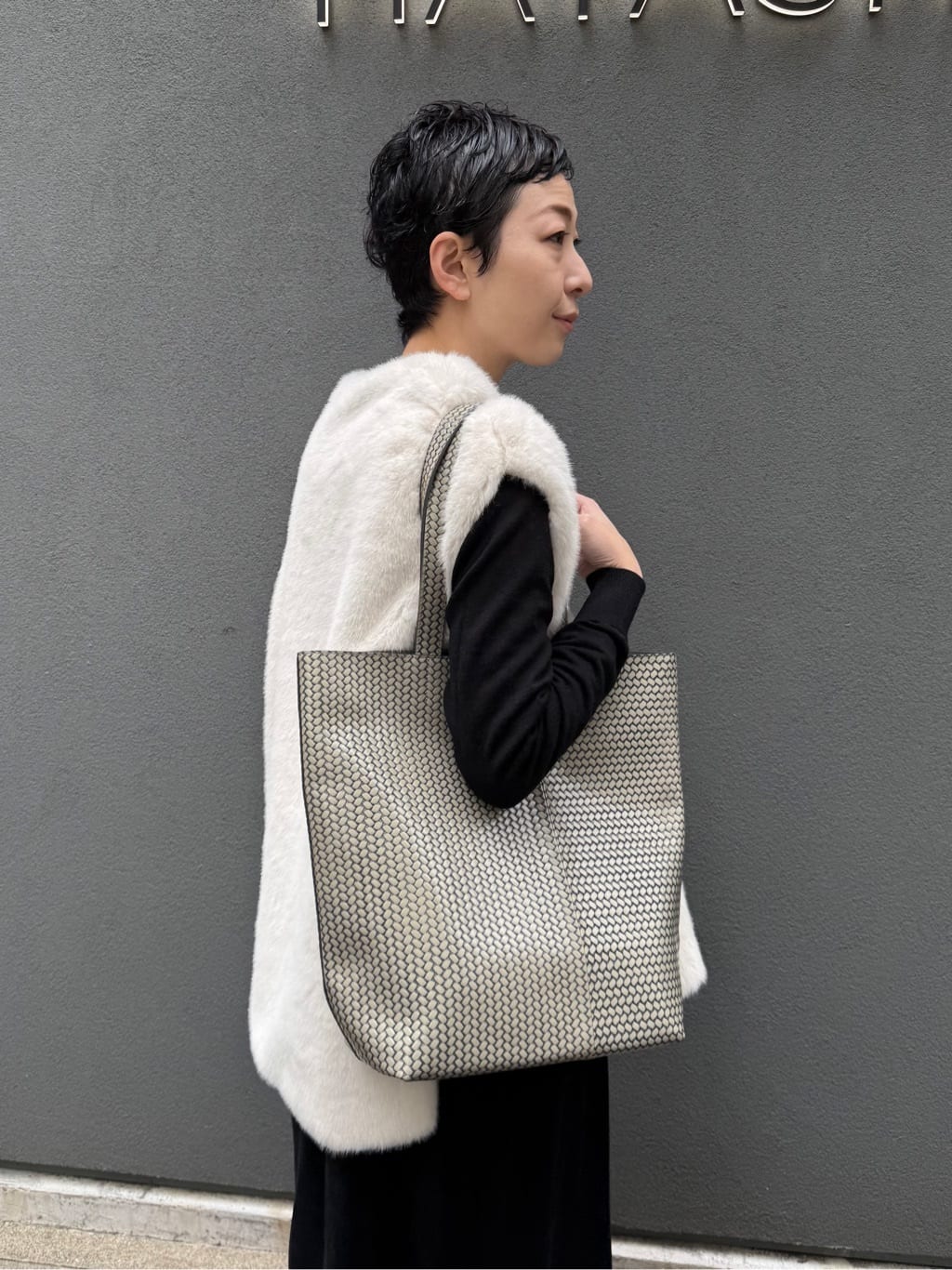Kさんの「HIROKO HAYASHI｜OTTICA（オッティカ） トートバッグL」を使ったコーディネート