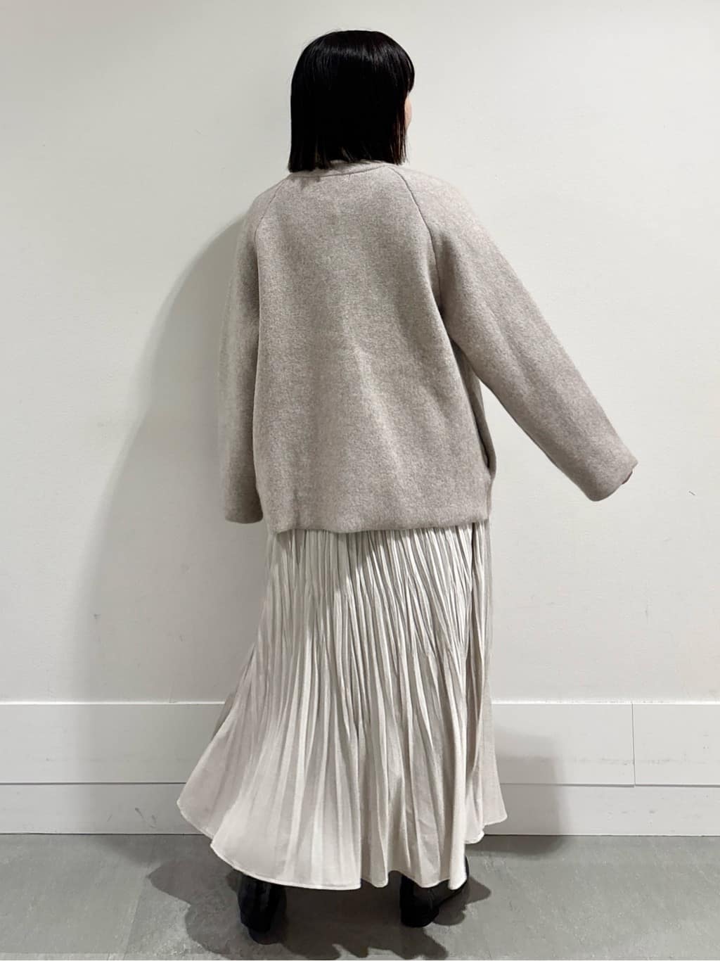 モエカさんの「UNTITLED｜【軽アウター/ミドル丈】ウールニットコーディガン」を使ったコーディネート
