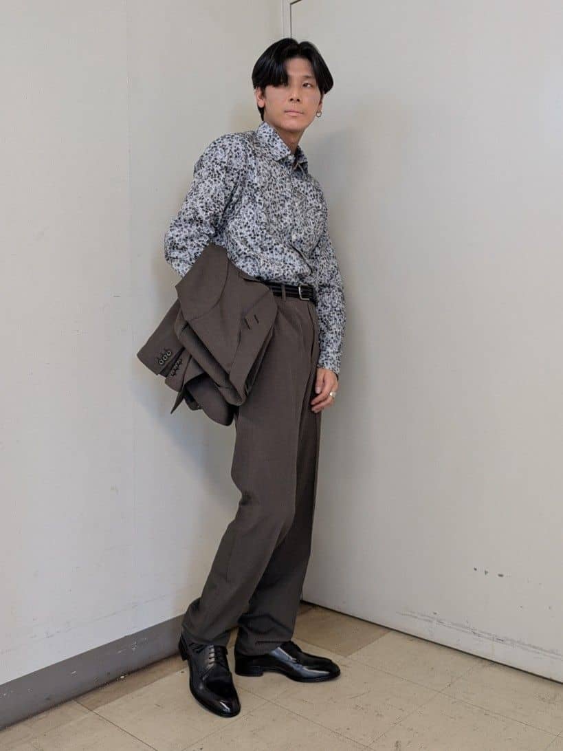 ryoさんの「TAKEO KIKUCHI｜【COOL CITY WEAR】アーバンクール ジャケット /接触冷感・吸水速乾」を使ったコーディネート