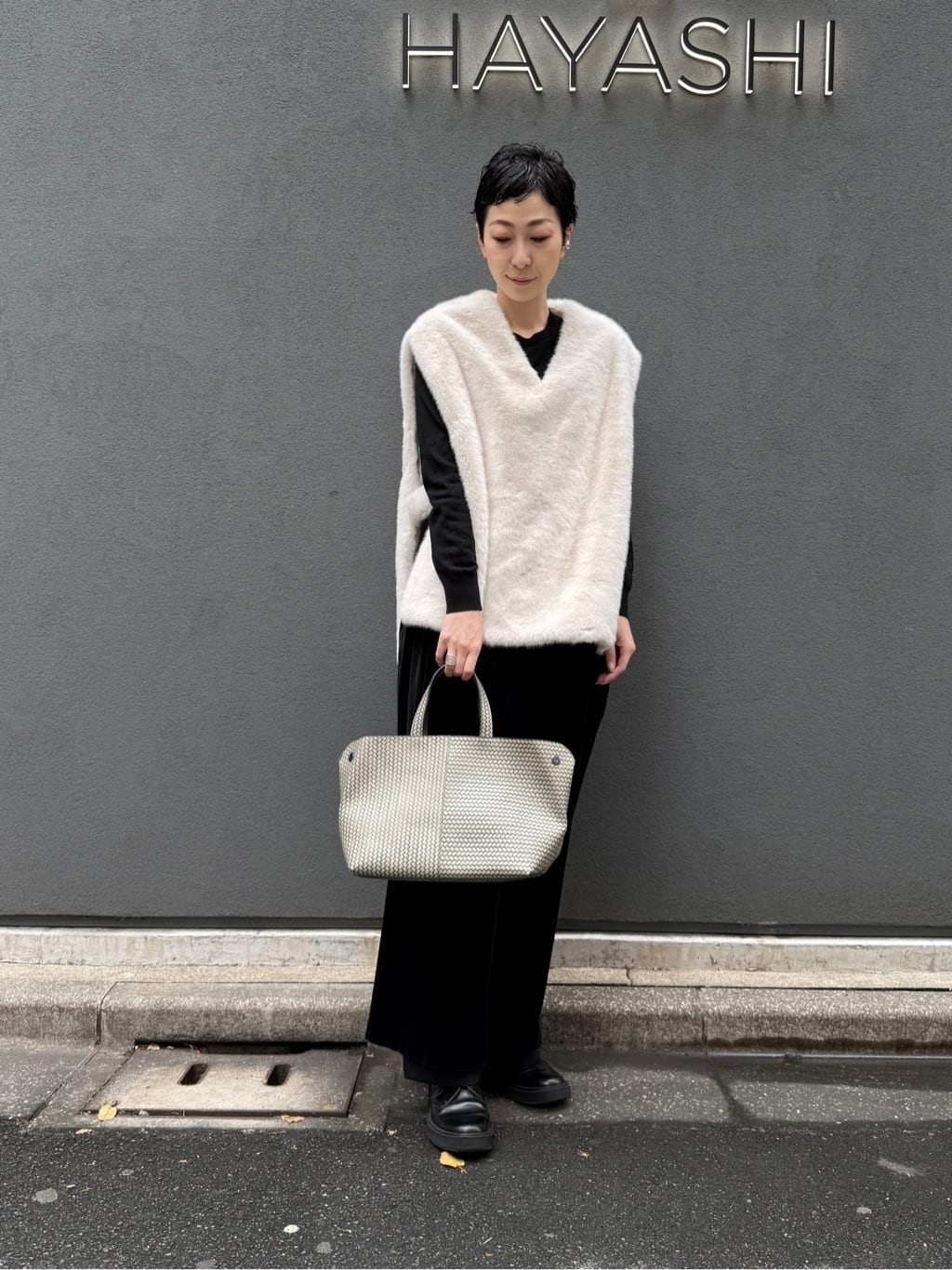 Kさんの「HIROKO HAYASHI｜OTTICA（オッティカ）ハンドトートバッグS」を使ったコーディネート