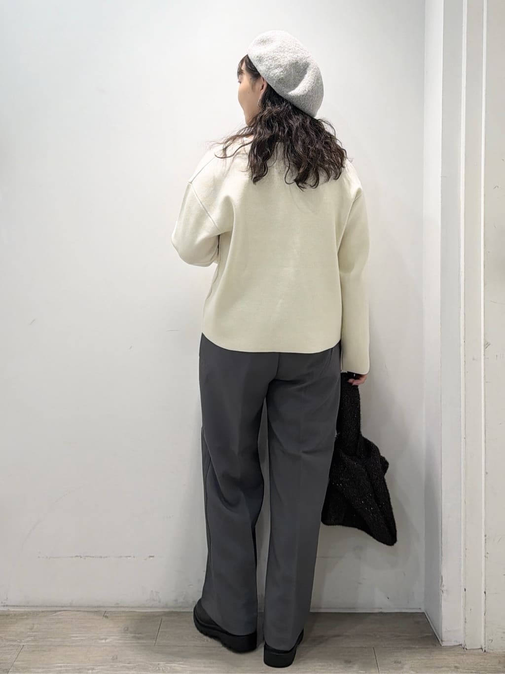 sumicaさんの「OPAQUE.CLIP｜リブキャミソール【洗濯機洗い可】」を使ったコーディネート