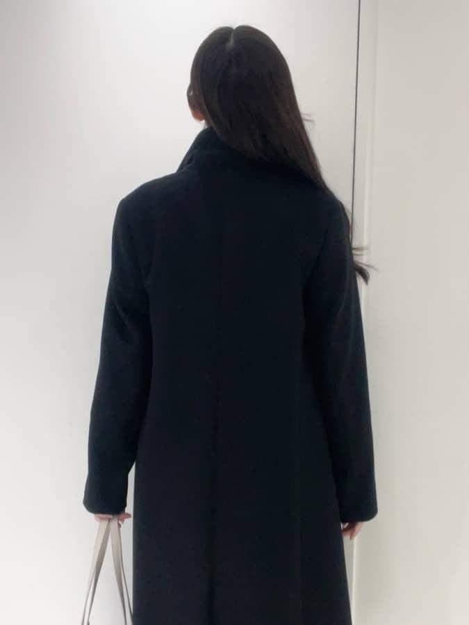 moeさんの「UNTITLED｜【スタイリッシュ／オンオフ兼用】ウールチェスターコート」を使ったコーディネート