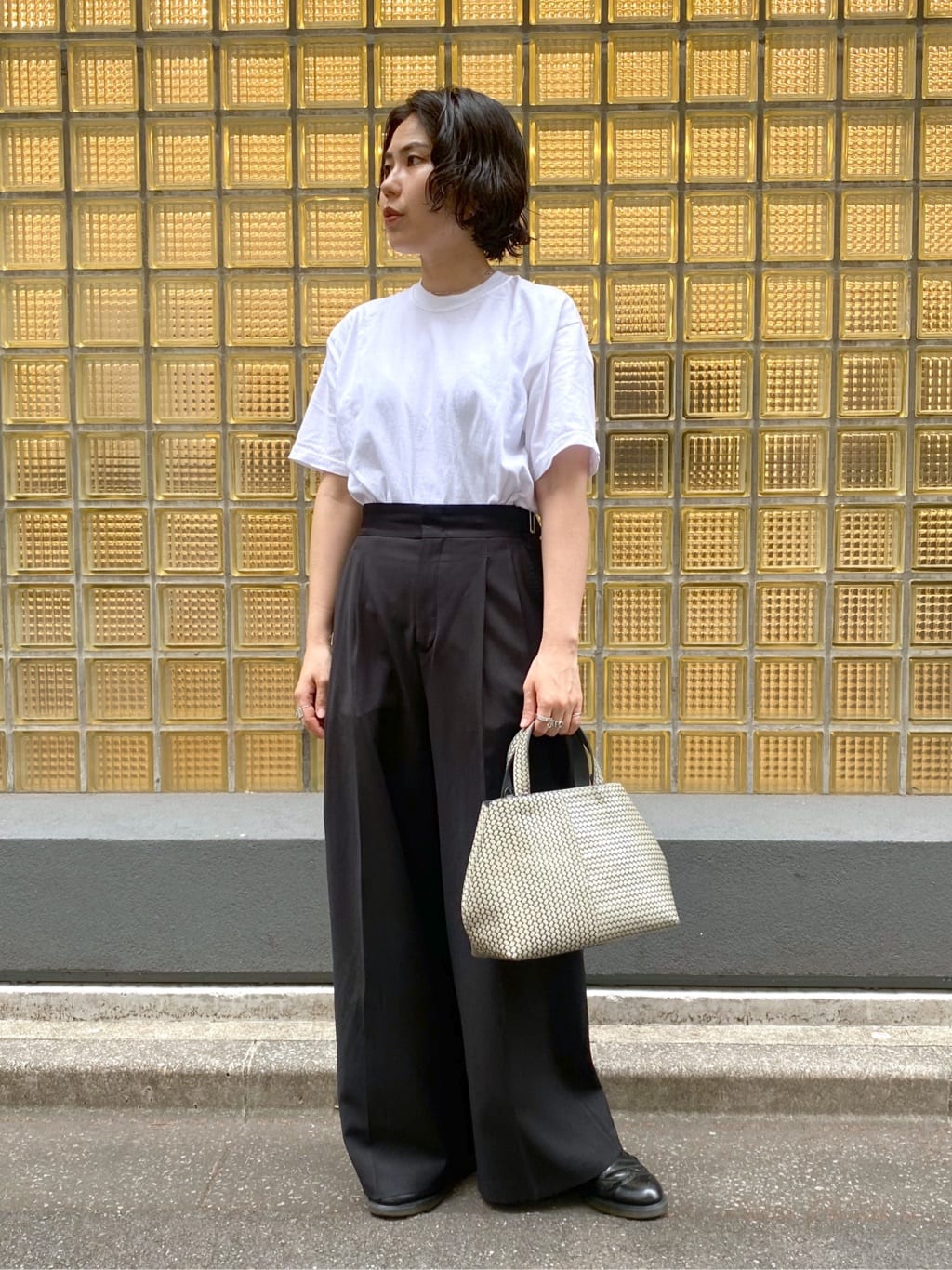 Uさんの「HIROKO HAYASHI｜OTTICA（オッティカ）2wayショルダーバッグ」を使ったコーディネート