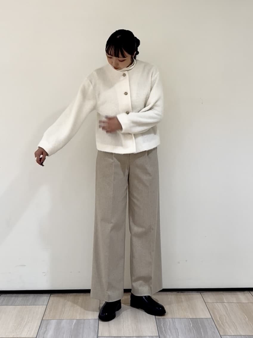 YUKAさんの「UNTITLED｜【ロング丈/軽やか】テーラード　リバーコート」を使ったコーディネート