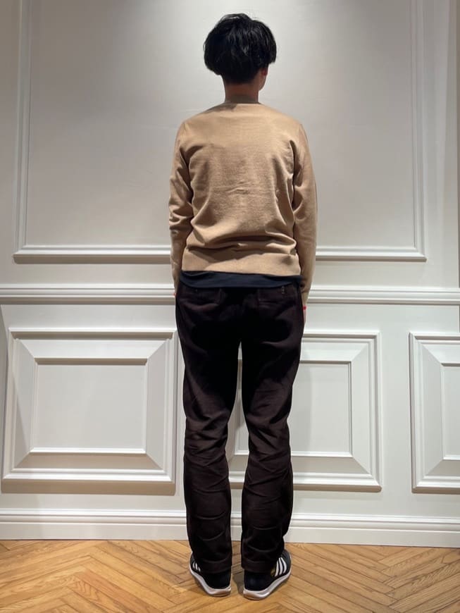 橋本さんの「DRESSTERIOR｜コーデュロイパンツ」を使ったコーディネート
