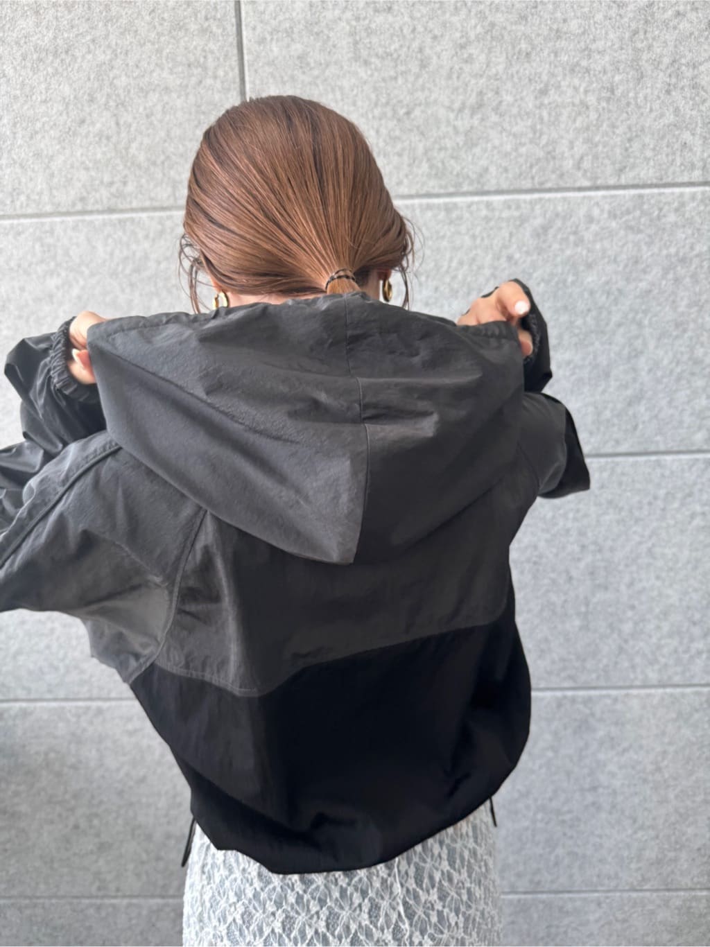 designer yukaさんの「CODE A｜urban light crop blouson」を使ったコーディネート