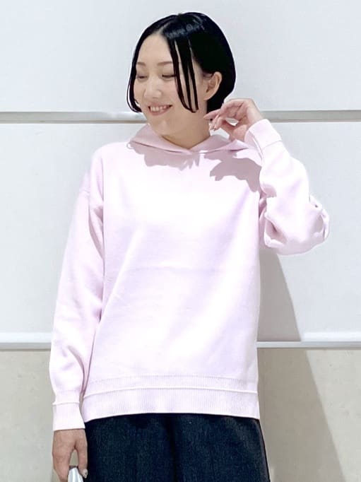 eriko さんの「Dessin｜【裏地付き/洗える】コンフォートワイドパンツ」を使ったコーディネート