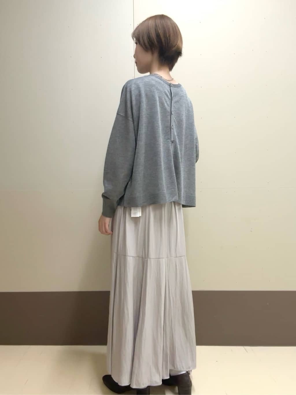 mioさんの「UNTITLED｜【洗える/1枚で着映え】ソフト裾フレアスカート」を使ったコーディネート