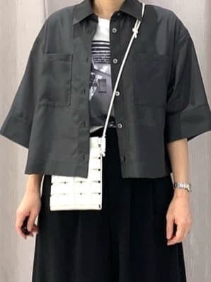 ちーさんの「UNTITLED｜【洗える！快適！】リサイクルニットリボンパンプス」を使ったコーディネート
