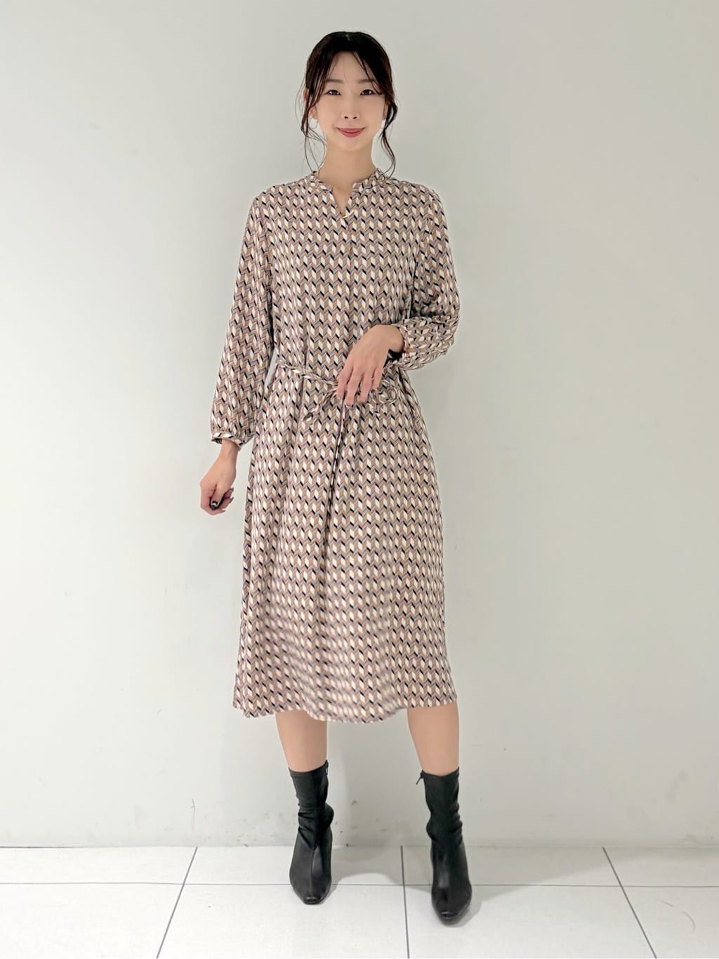 shioriさんの「INDIVI｜ミンク調フェイクファージレ」を使ったコーディネート