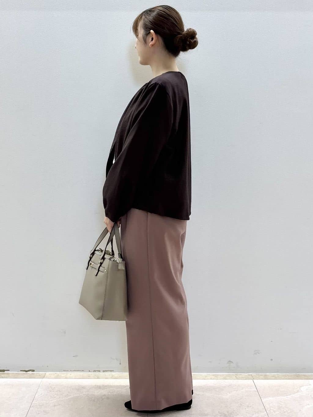 Satoさんの「Reflect｜【ライトアウター／ゆったり羽織れる／気軽な羽織りに◎】ライトブルゾン」を使ったコーディネート