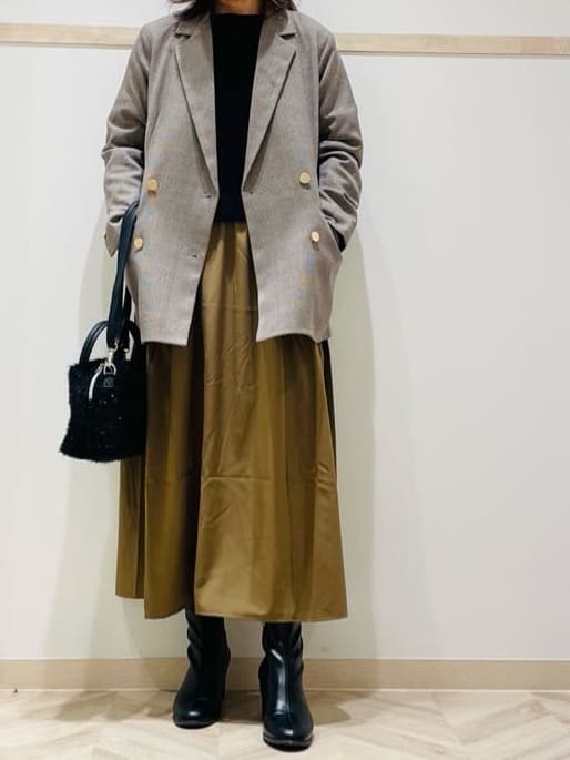c_h_i_k_aさんの「SHOO･LA･RUE｜ストレッチブーツ」を使ったコーディネート
