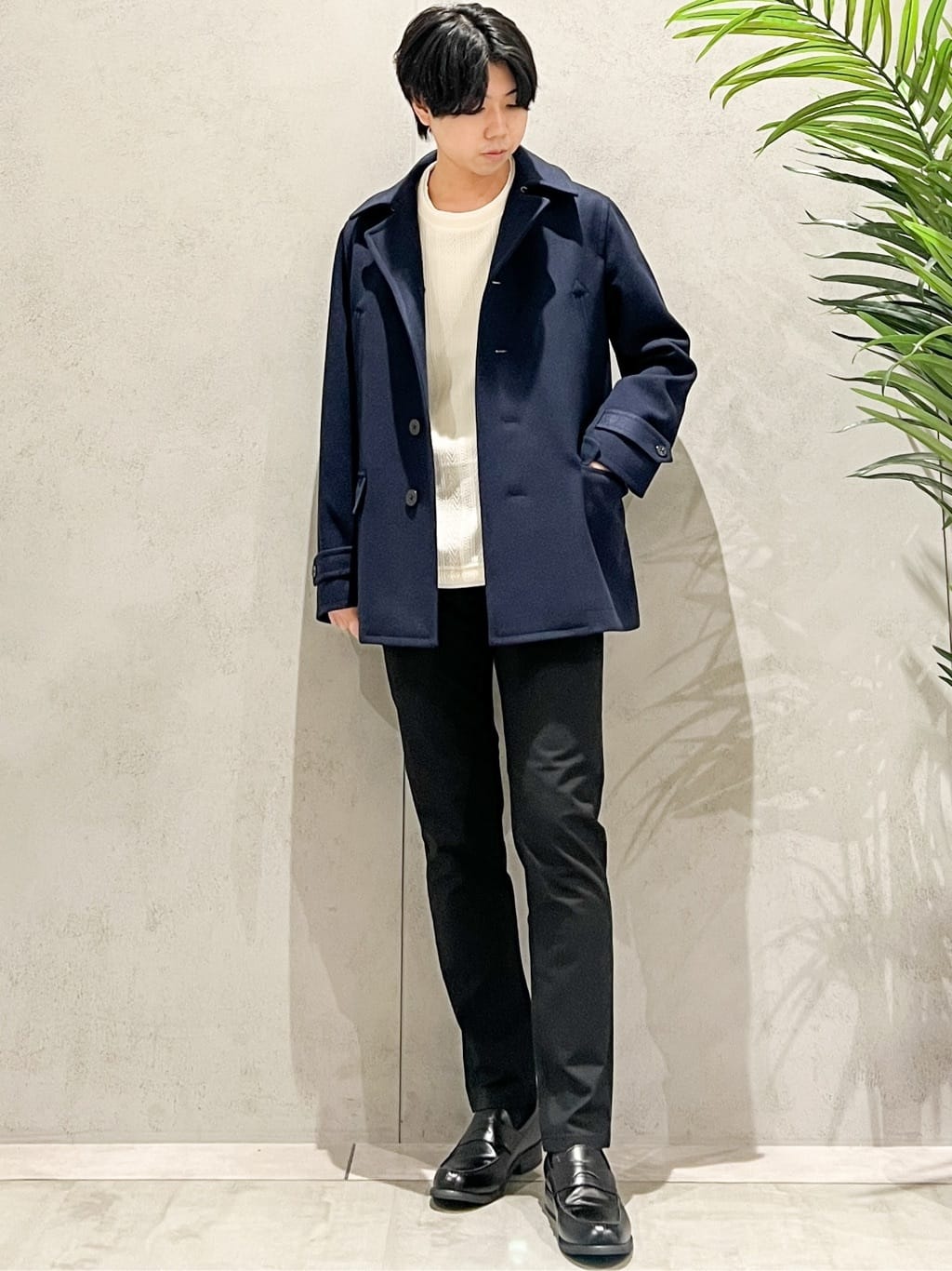 SHI-MAさんの「THE SHOP TK｜ウーリックシングルPジャケット」を使ったコーディネート