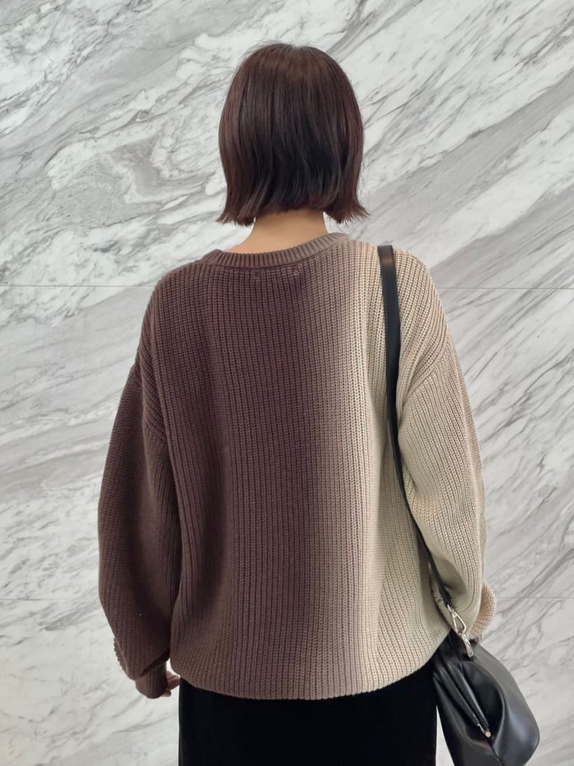abeさんの「tk.TAKEO KIKUCHI｜グラデダイニットプルオーバー」を使ったコーディネート