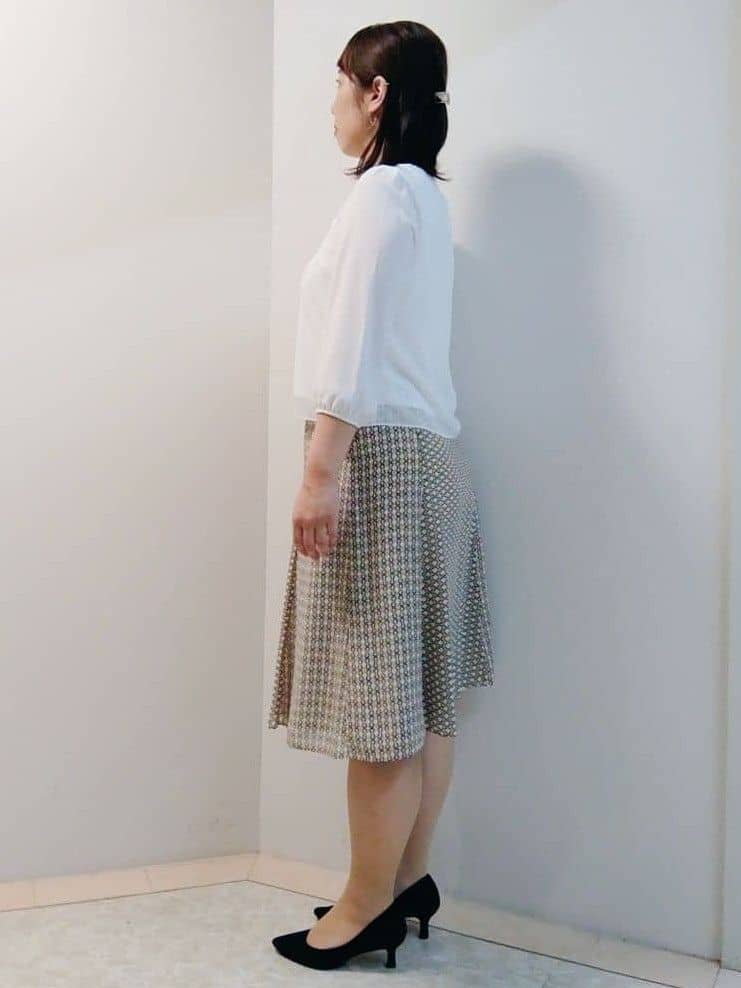 エリさんの「Reflect｜【SS-4Lサイズ】匠ジャケット／ベーシックテーラード／WEB先行カラーあり」を使ったコーディネート
