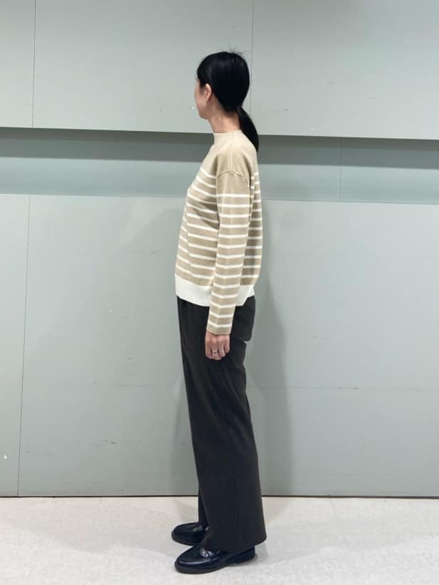 hitomiさんの「UNTITLED｜【洗える】モックネックミラノリブニット」を使ったコーディネート