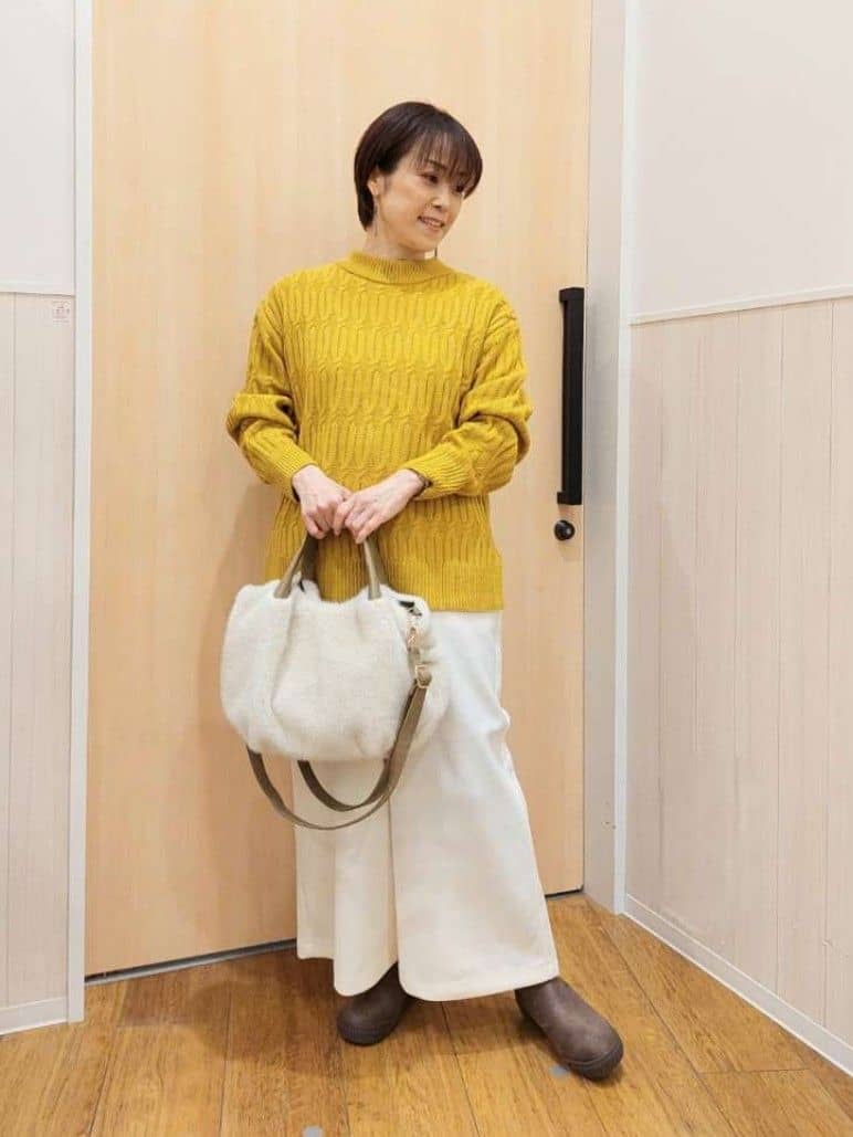 Kさんの「SHOO･LA･RUE｜【洗濯機可/撥水】フェイクファーフード ロングダウン」を使ったコーディネート