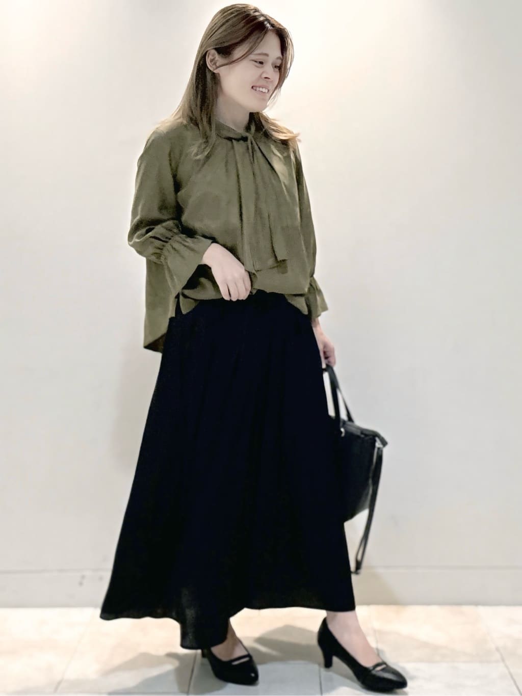 S&auml;K&iuml;さんの「Reflect｜【ウエストゴム仕様／長く着られる◎】スカーチョパンツ」を使ったコーディネート