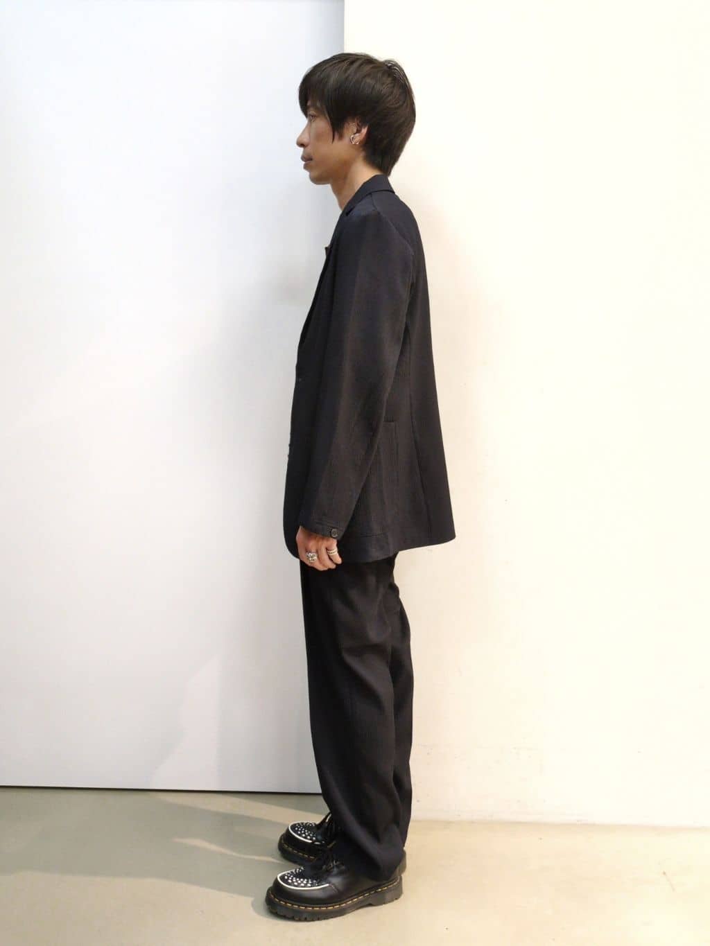 takeさんの「THE SHOP TK｜【Begin/ビギン10月号掲載】楊柳スマートジャケット　軽量/洗濯機OK/セットアップ可」を使ったコーディネート