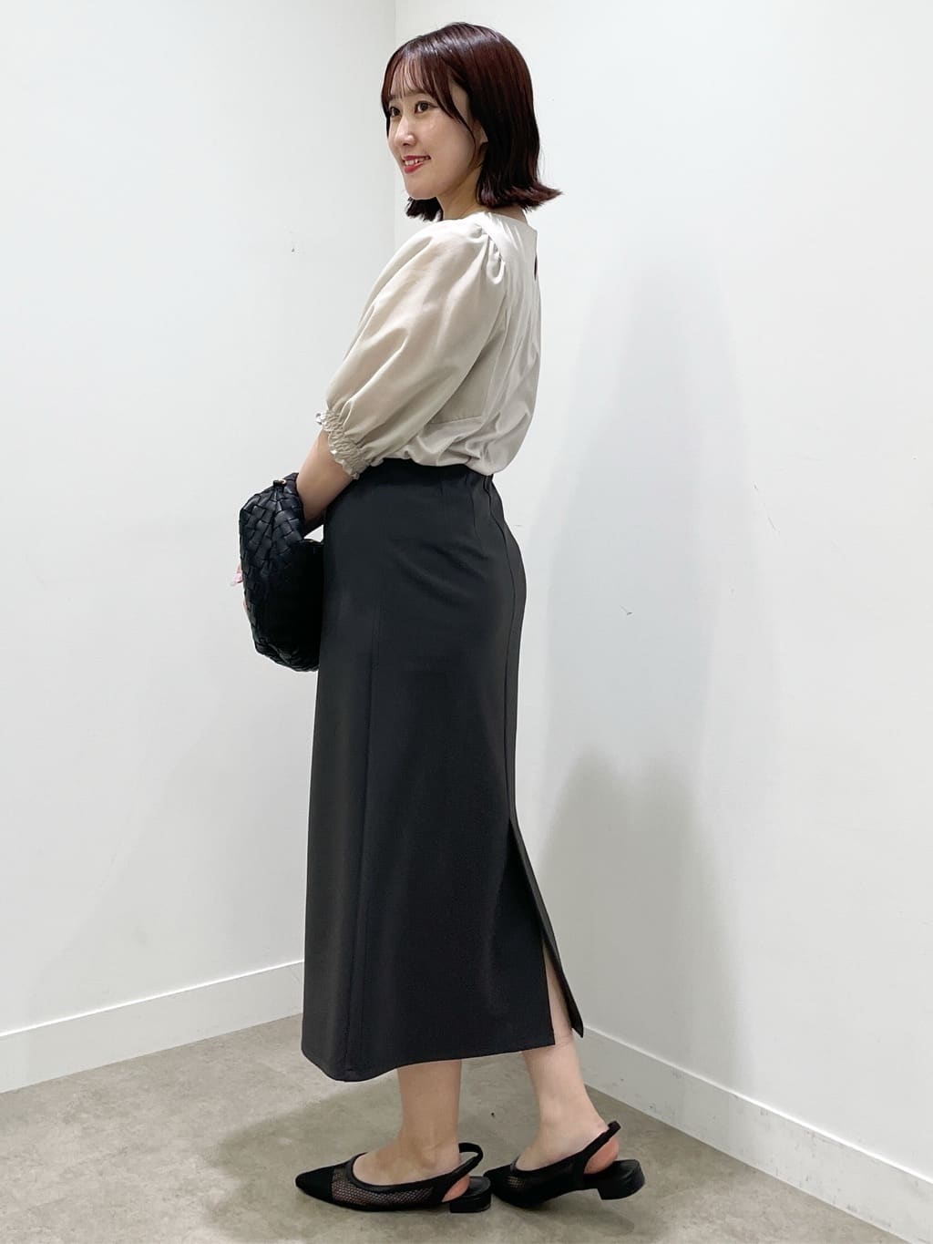yukariさんの「Reflect｜【マシンウォッシュ可】ナロースカート」を使ったコーディネート