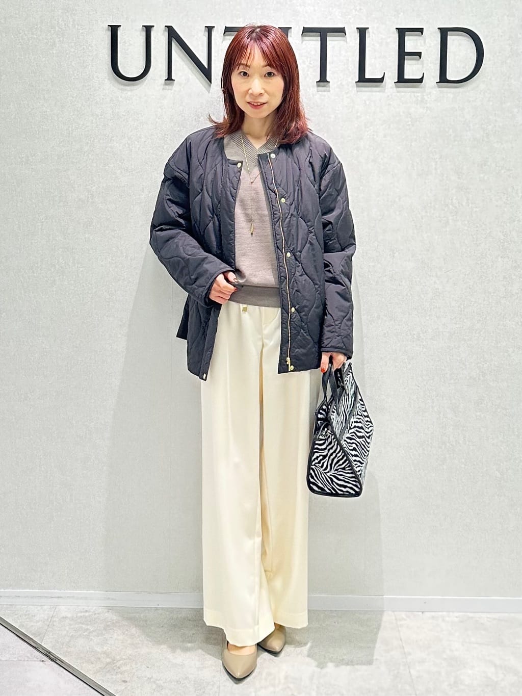 Miwaさんの「UNTITLED｜【ステンレス】Y字ドロップネックレス」を使ったコーディネート