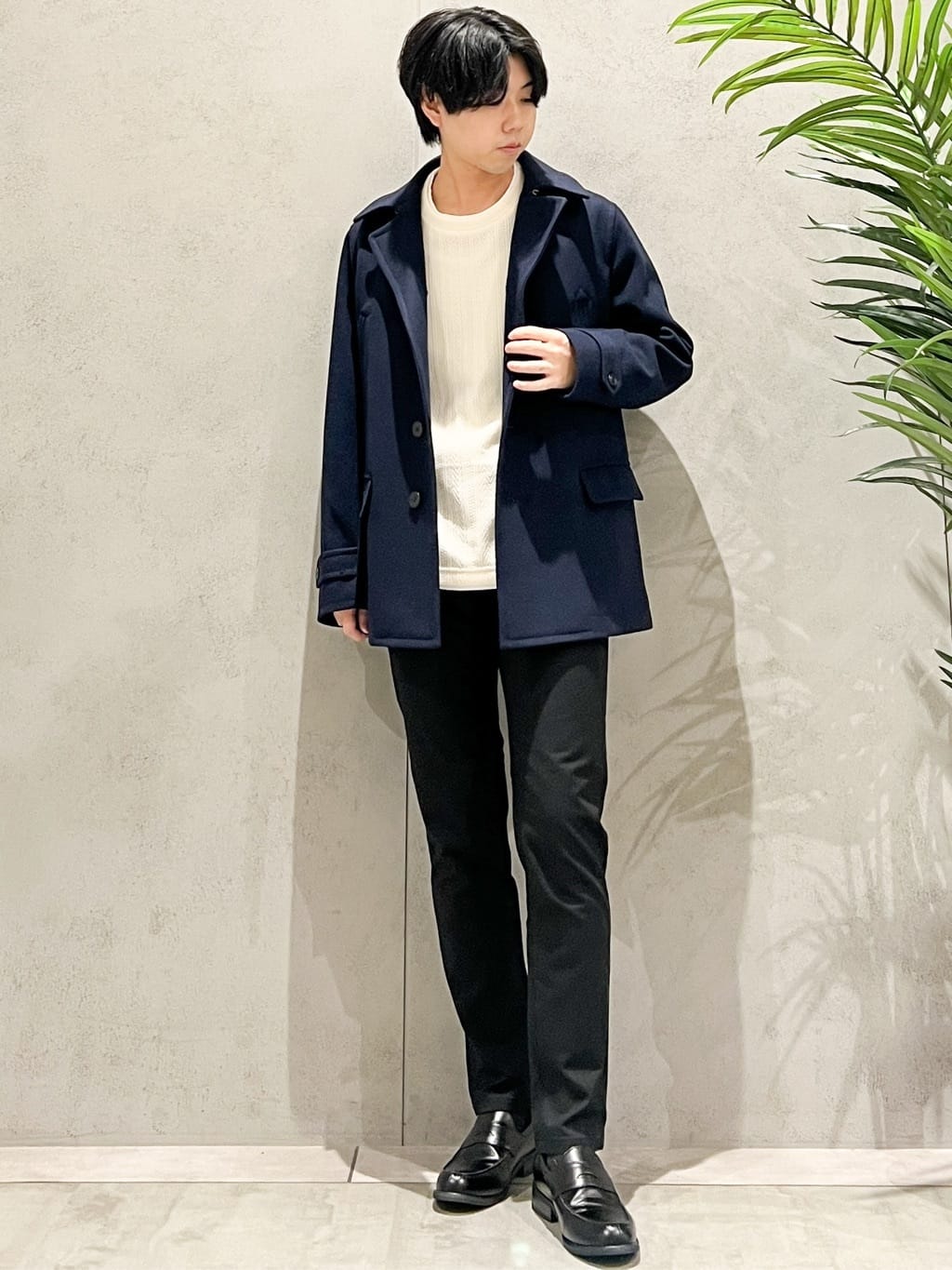 SHI-MAさんの「THE SHOP TK｜ウーリックシングルPジャケット」を使ったコーディネート