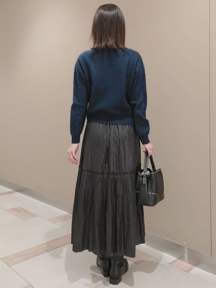 saiさんの「Reflect｜【腰周りすっきり◎】プリーツギャザースカート」を使ったコーディネート
