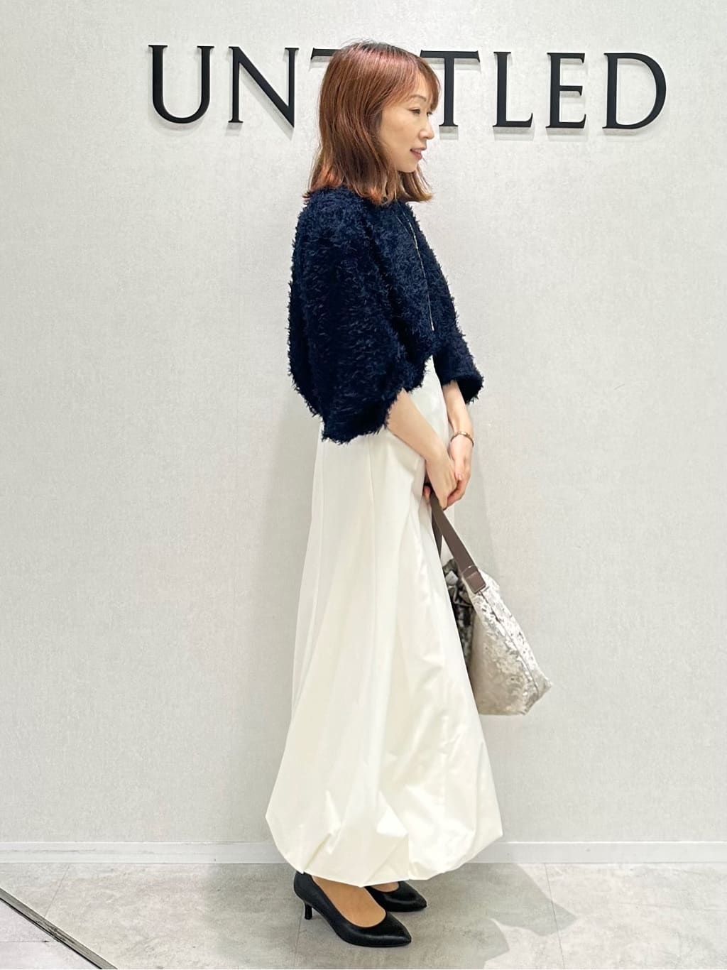 Miwaさんの「UNTITLED｜【アンサンブル可/ジャケット風】ウールミラノリブカーディガン」を使ったコーディネート