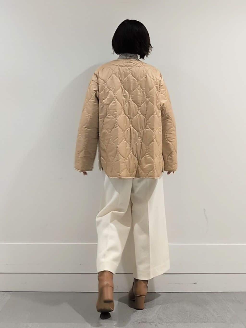 ミズタさんの「UNTITLED｜【8色展開/洗える】ウールカシミヤ ハイネックニット」を使ったコーディネート