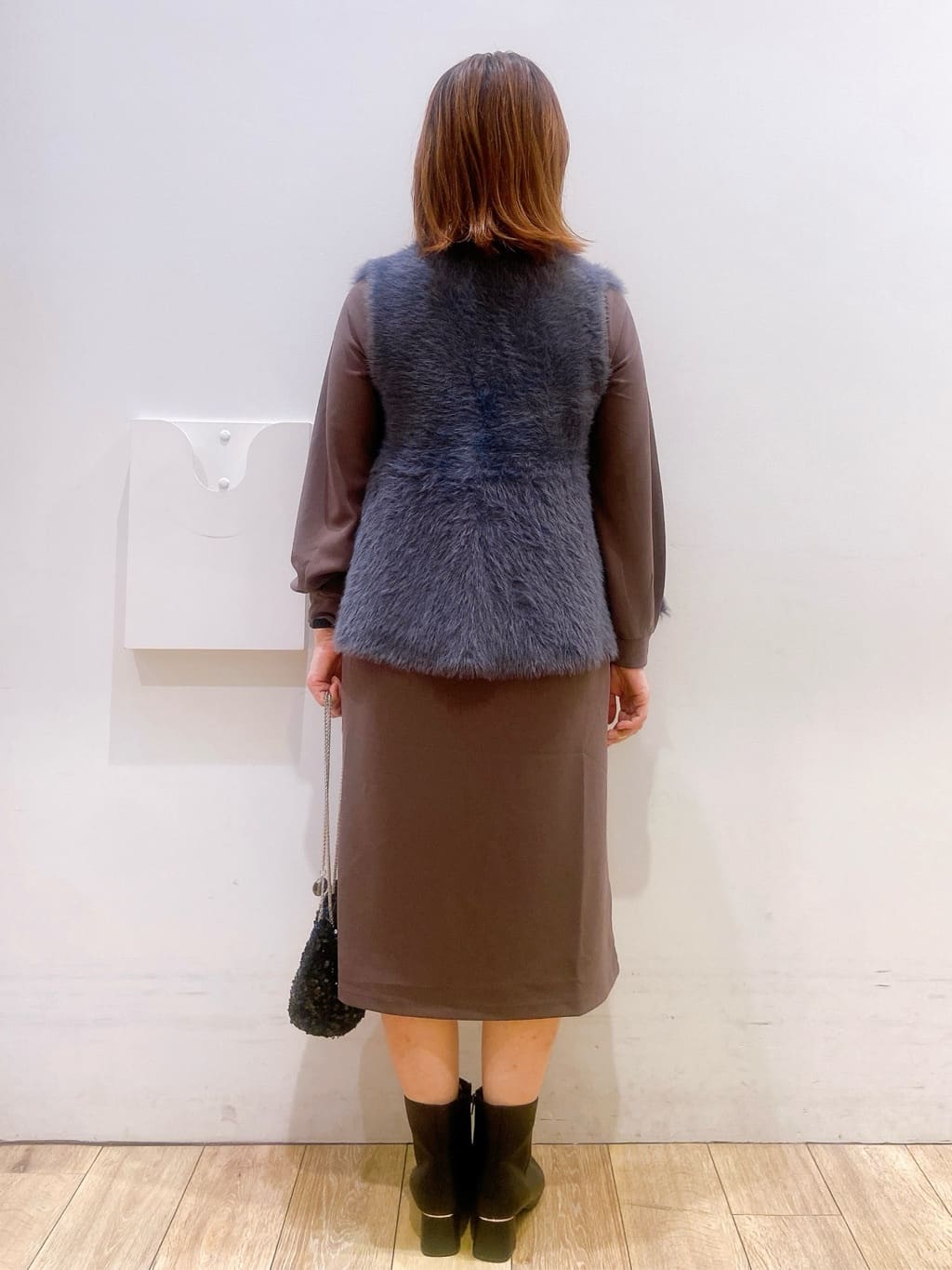 YUKOさんの「index｜【抗菌防臭】レザー調スムースショートブーツ」を使ったコーディネート