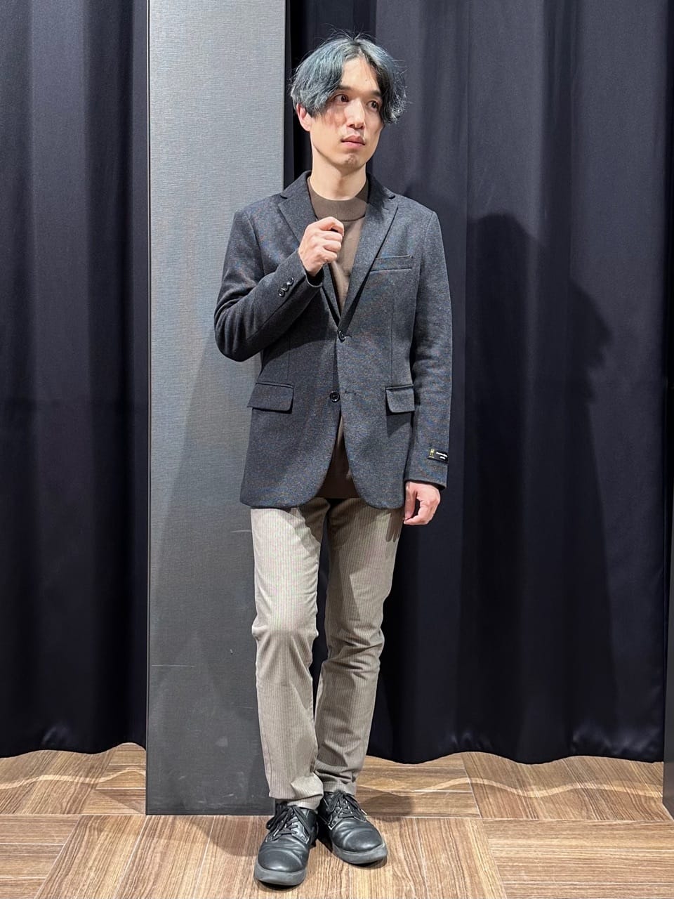 tomoyaさんの「THE SHOP TK｜尾州ホームスパンジャケット」を使ったコーディネート