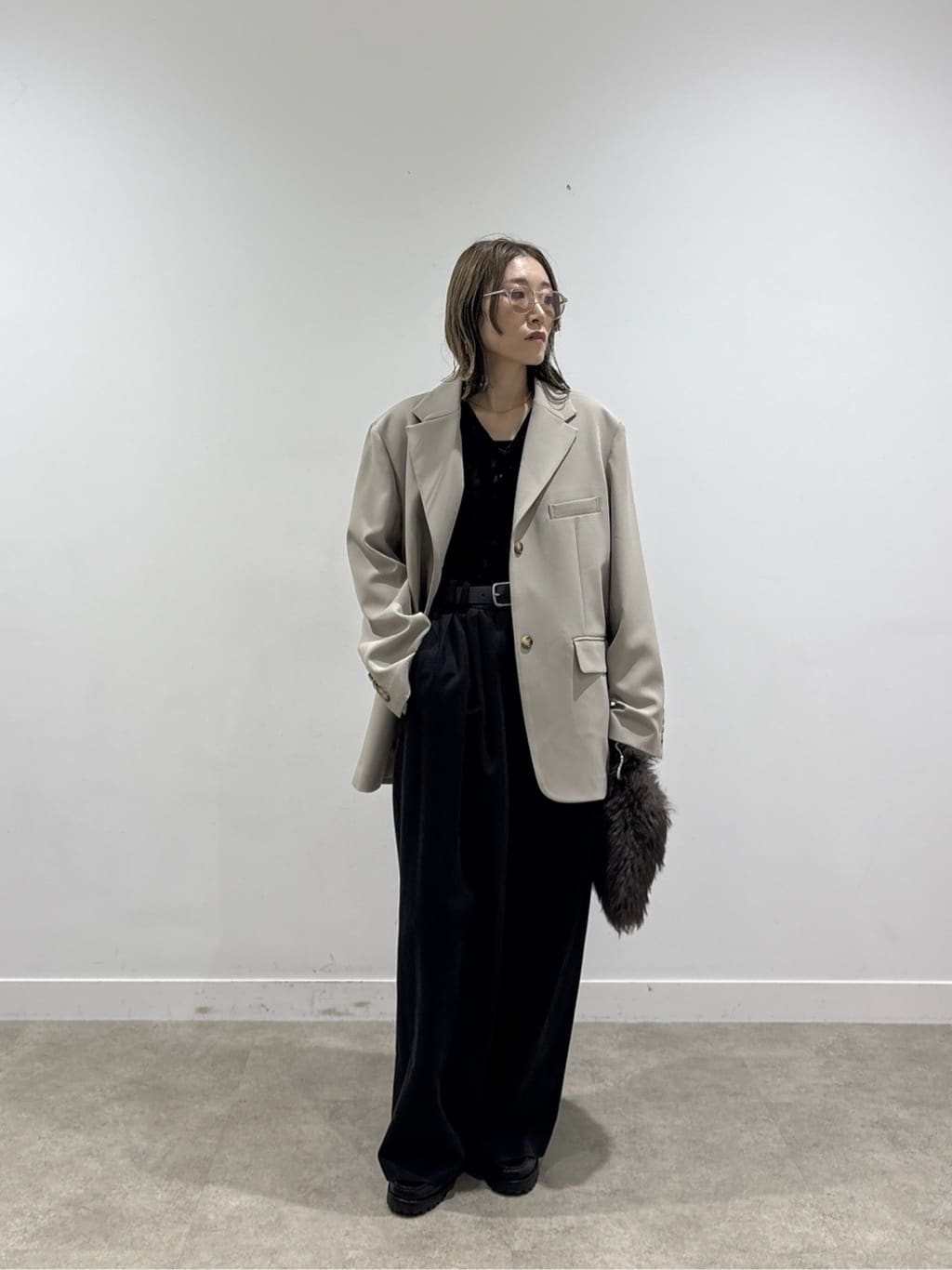 kotakiさんの「INDIVI｜ダブルクロスオーバージャケット」を使ったコーディネート