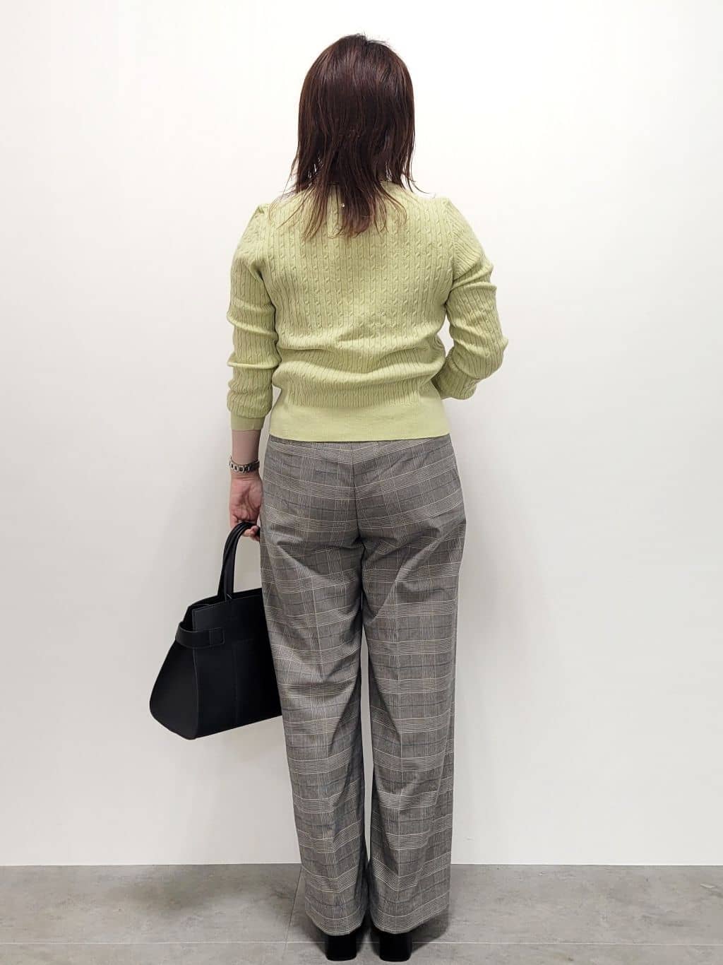 kinaさんの「index｜ワイドストレートパンツ／セットアップ対応可【洗濯機OK／イージーアイロン】」を使ったコーディネート