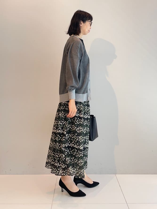 murayamaさんの「INDIVI｜【インナーとしても活躍！】シンプルTシャツ」を使ったコーディネート