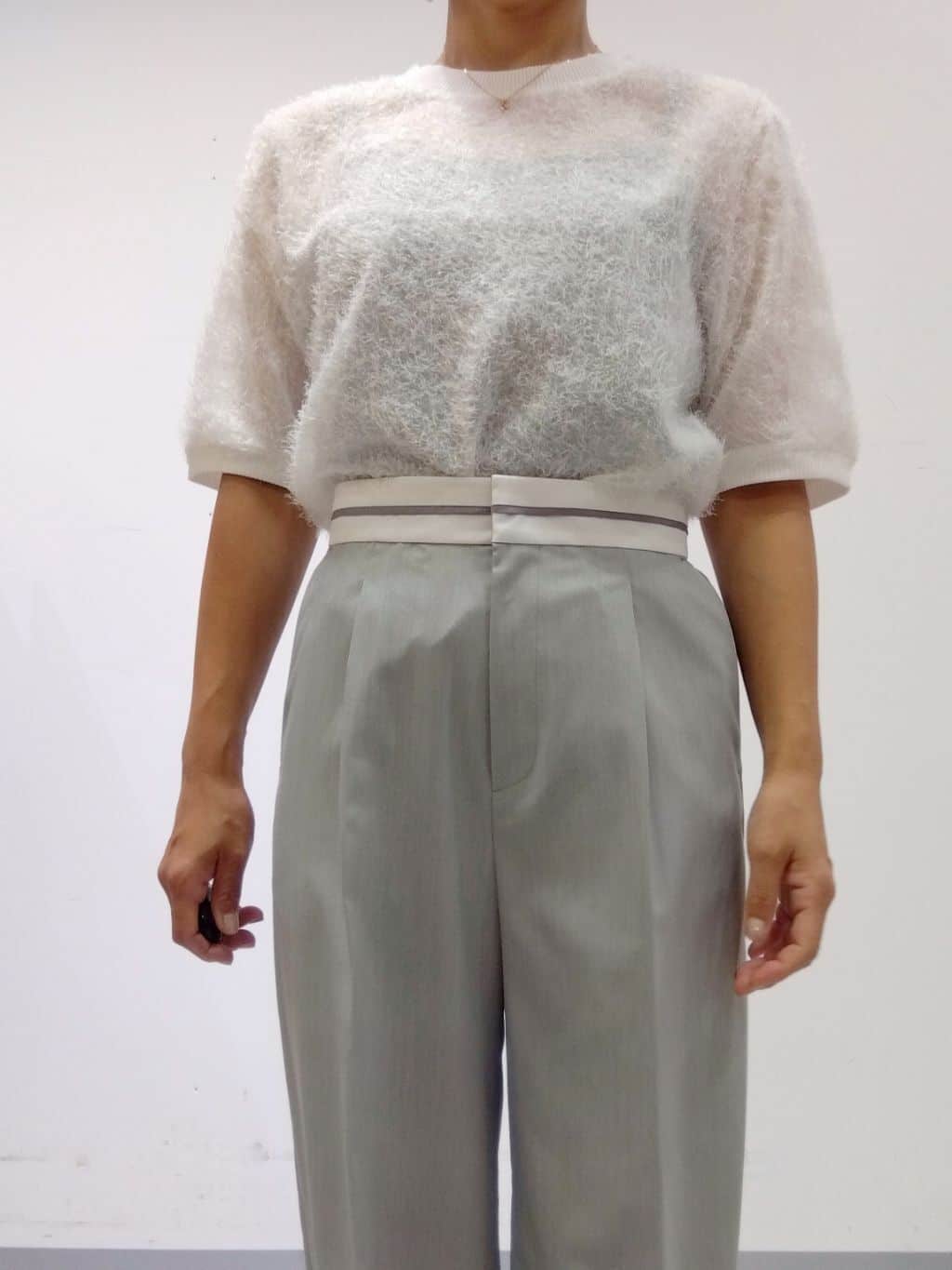 Kさんの「INDIVI｜ヘアリージャカードトップス」を使ったコーディネート