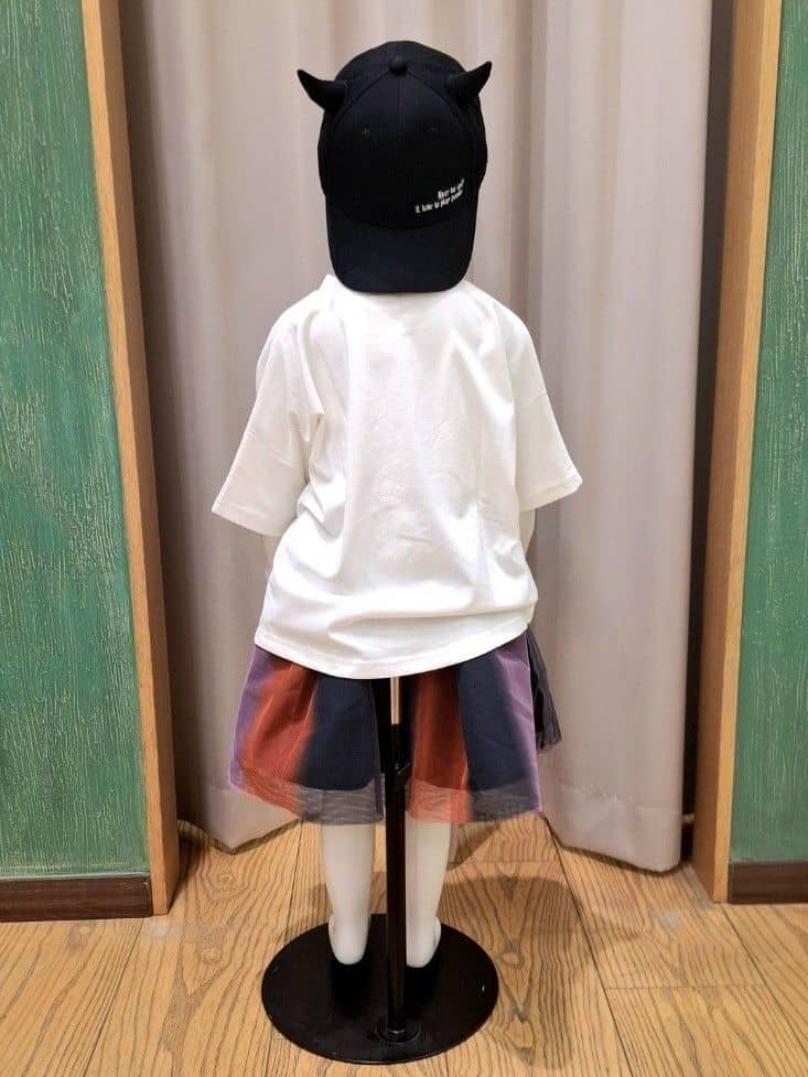 haruさんの「SHOO･LA･RUE｜【100-150cm】リバーシブルチュールスカート」を使ったコーディネート