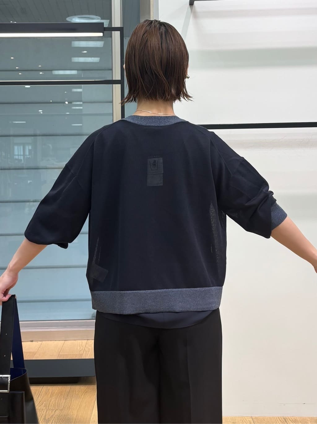asamiさんの「INDIVI｜【UVケア】タックブラウス」を使ったコーディネート