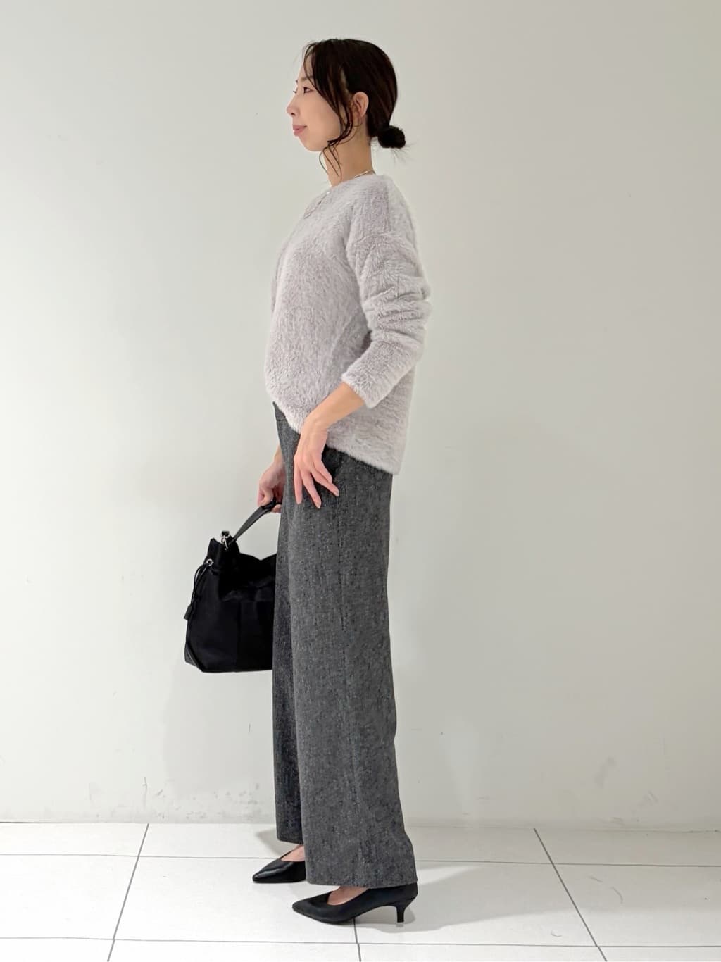 shioriさんの「INDIVI｜【洗える】エアリーシャギートップス」を使ったコーディネート