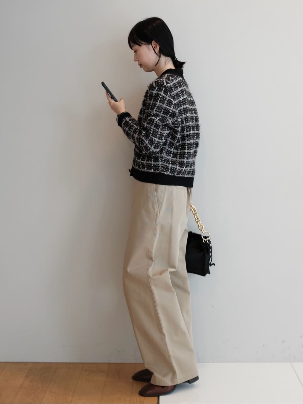 Kishimotoさんの「DRESSTERIOR｜◆ショートブーツ」を使ったコーディネート