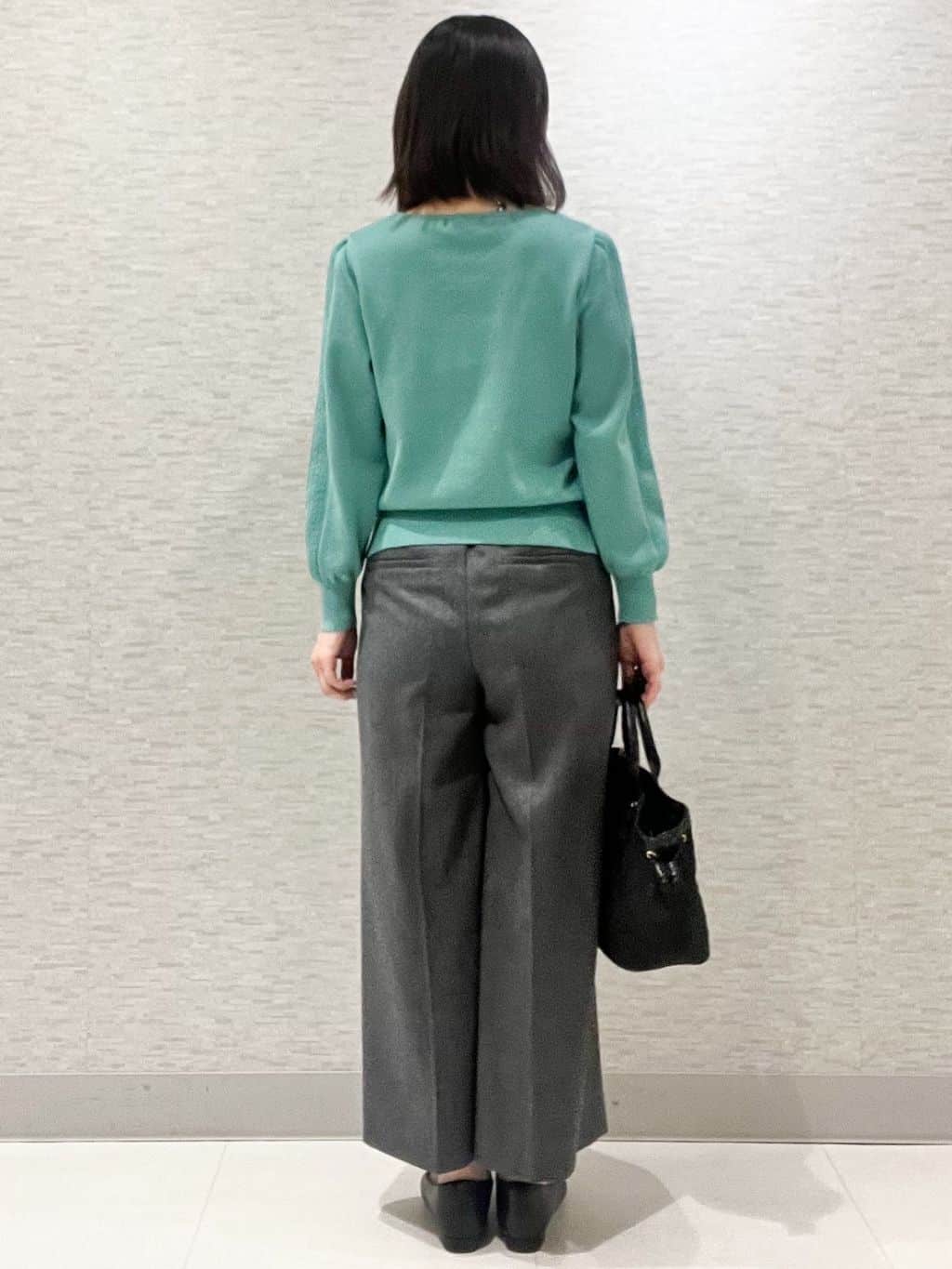 marikoさんの「Reflect｜【腰周りすっきり◎】ワイドクロップドパンツ」を使ったコーディネート
