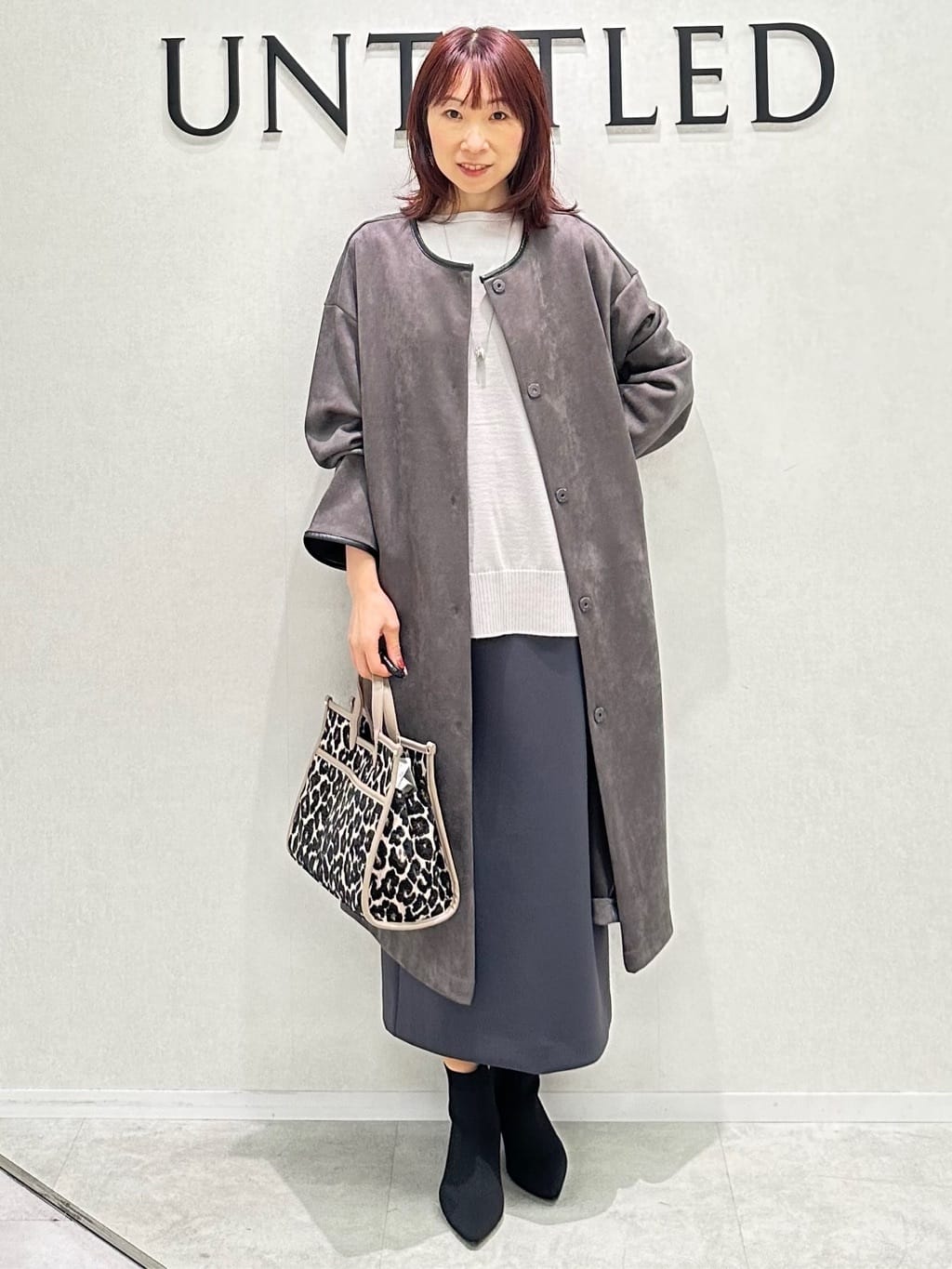 Miwaさんの「UNTITLED｜【8色展開/体型カバー】魅せるタイムレスニット」を使ったコーディネート