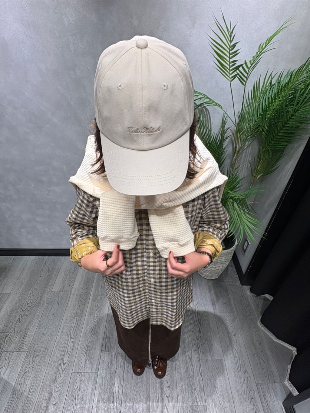 s___sさんの「TAKEO KIKUCHI｜チェックボーラーガーゼシャツ」を使ったコーディネート