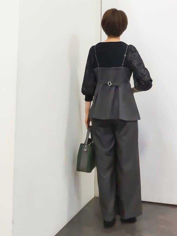 やまちゃんさんの「grove｜【カセット服】主役級キャミビスチェ」を使ったコーディネート