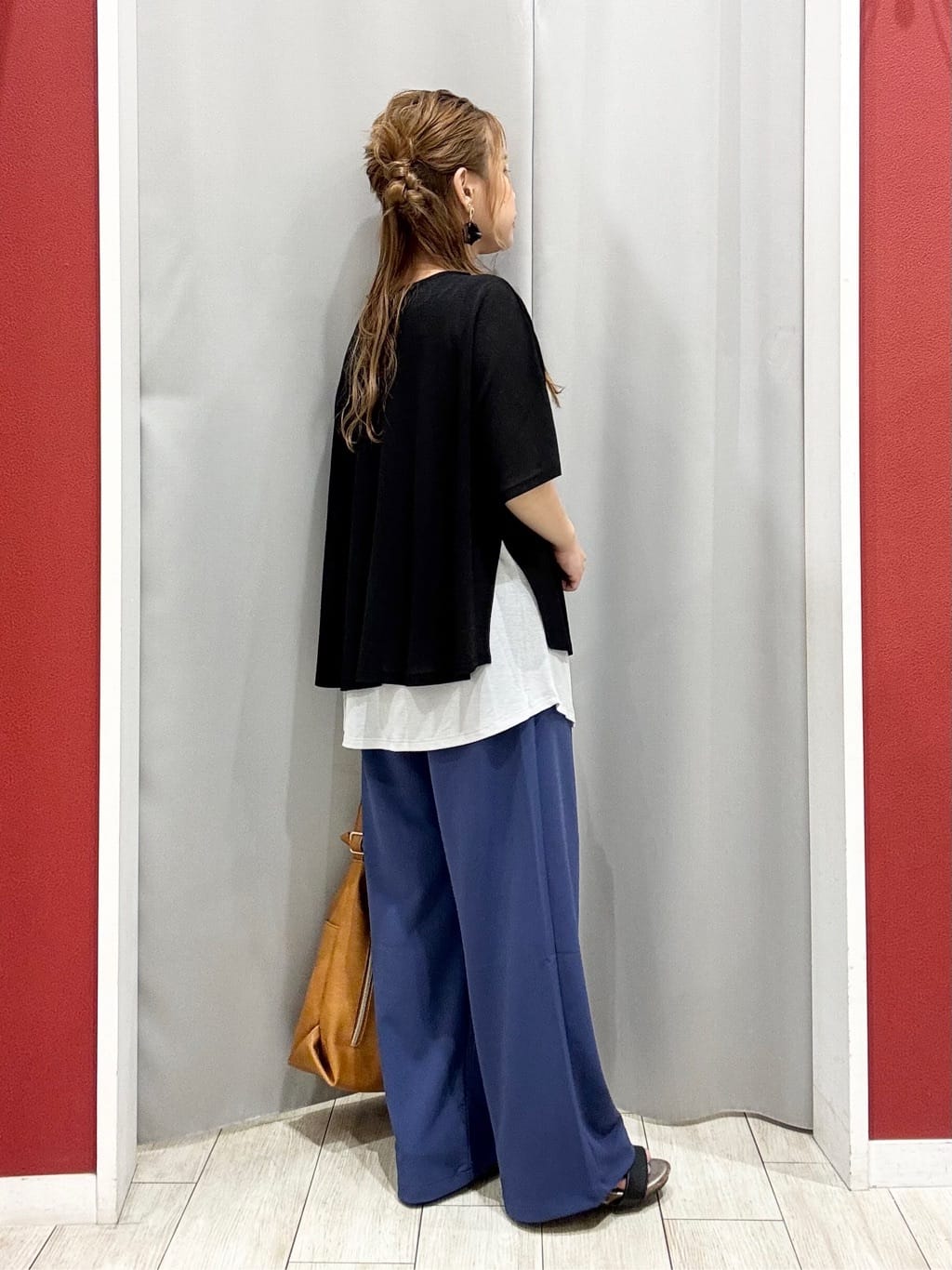 shioさんの「SHOO･LA･RUE｜【S-LL/体型カバー】インせず着られる レイヤードトップス」を使ったコーディネート